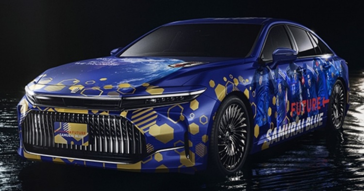 與車企聯(lián)動(dòng)，日本足協(xié)與豐田汽車共同打造日本國家隊(duì)特別車型